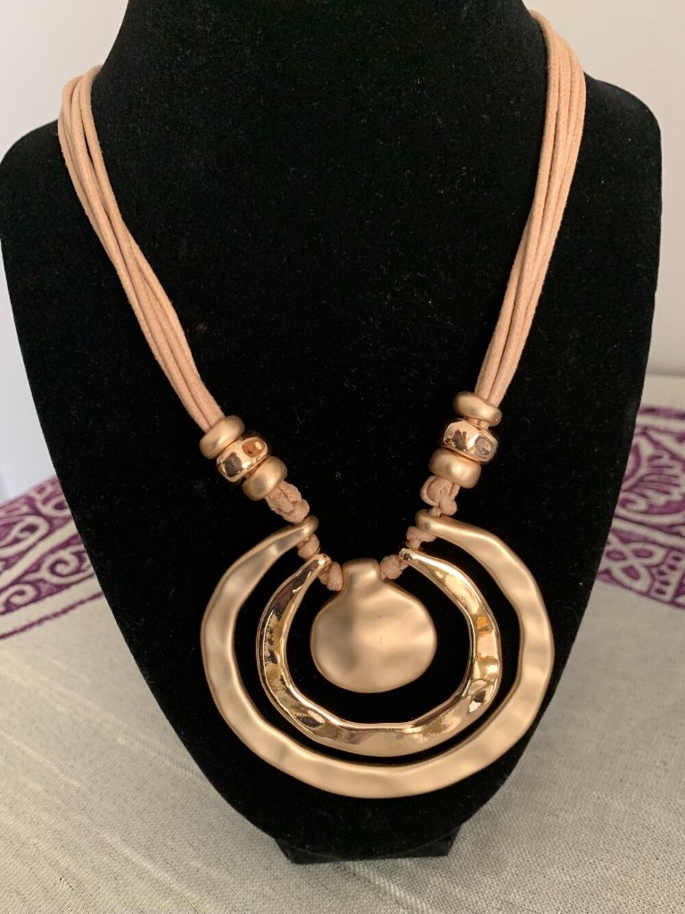 Dramatic Oversized Pendant Necklace